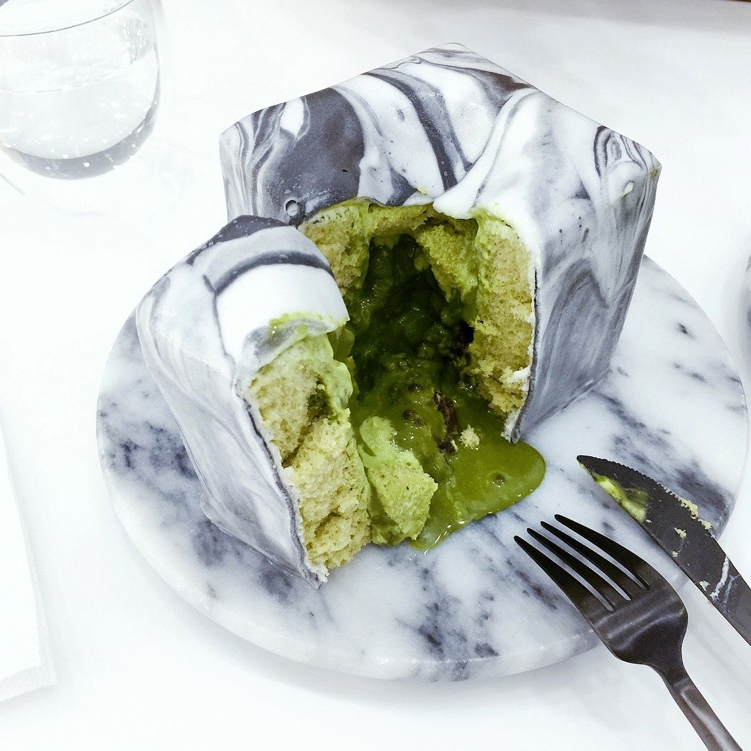 Matcha Marble Cake. Beautiful and delicious. 💚💚💚

#Matcha #matcharecipes #matchamadness #foodie #matchashot #weekend #icecream #dessert