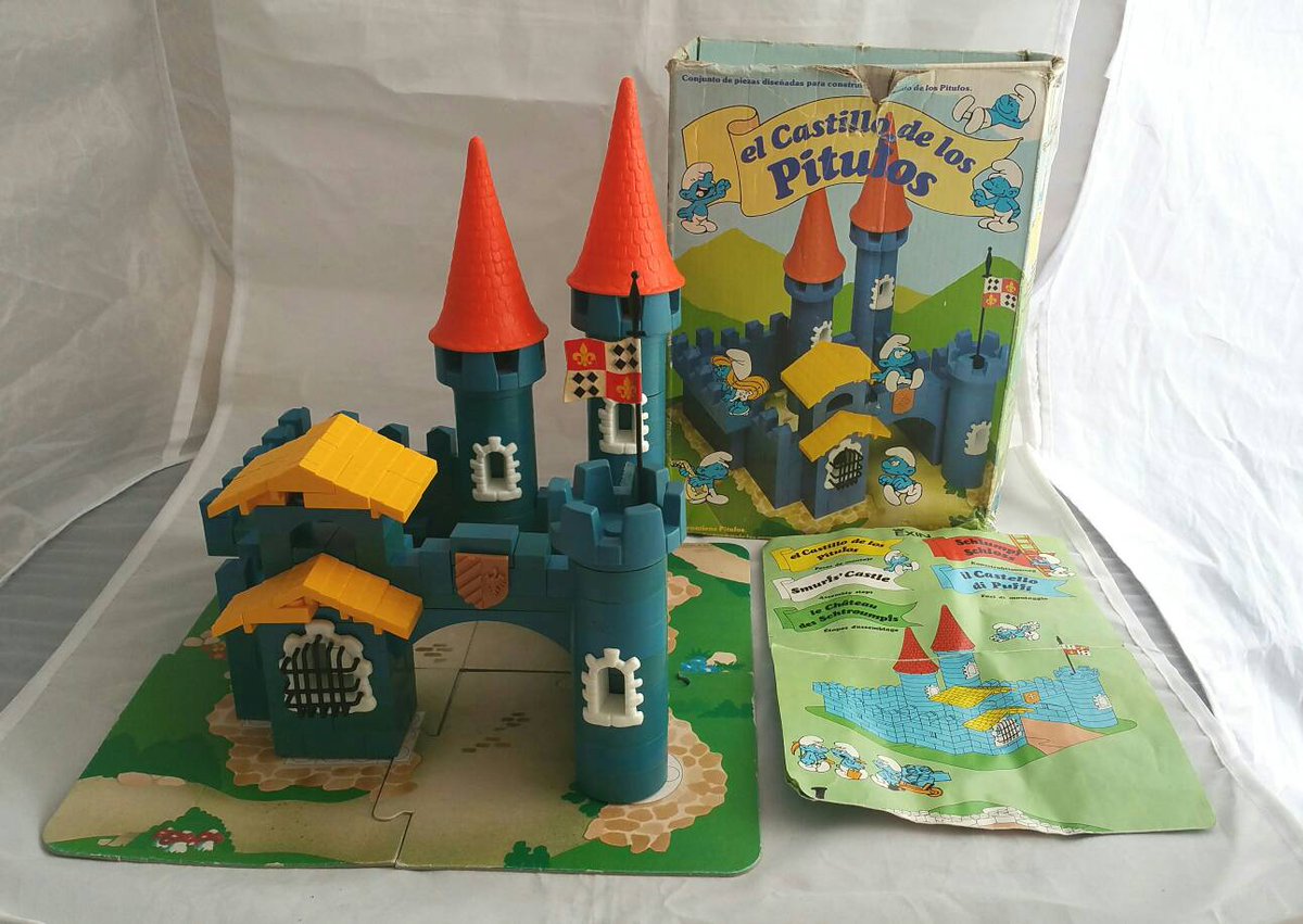 rinconjuguete's tweet photo. El Castillo de los Pitufos #exin #pitufos #smurf #años80 #vintagetoy #pitufando #siguemeytesigo #followforfollow #siguemeytesigodevuelta https://t.co/VOKQVHJvxU