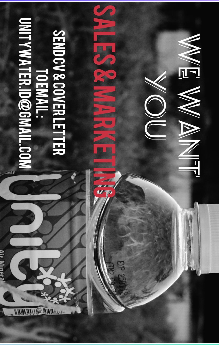 unitywater_id's tweet image. #lowongankerja #JobVacancy #lokerjakarta #Loker #lowongan #JobSearch #jobseekers