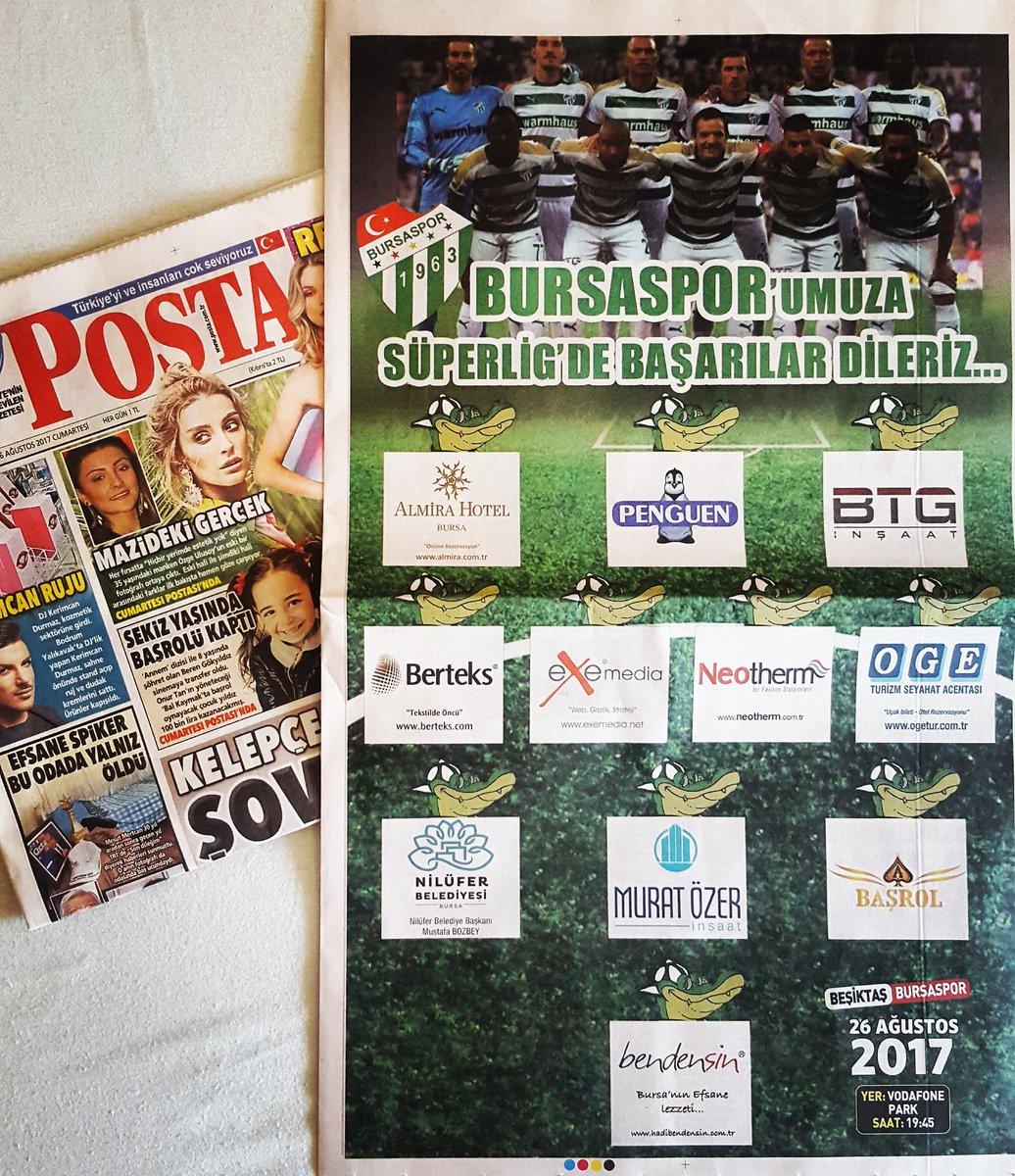 exemedianet's tweet photo. Bursa'nın yıldızları Bursaspor'a başarılar diliyor💚
#bursaspor #besiktas #superlig #postagazetesi #ulusalbasin #basin #press #exemedia https://t.co/kEuVJ6wHhN