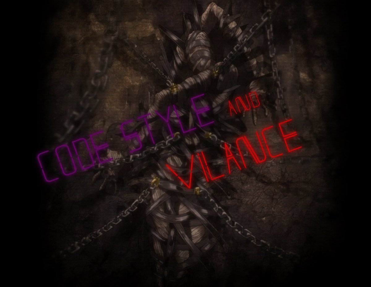 SilentImp's tweet photo. Code Style and Violence
#LvivJS https://t.co/tZrtT5plvj