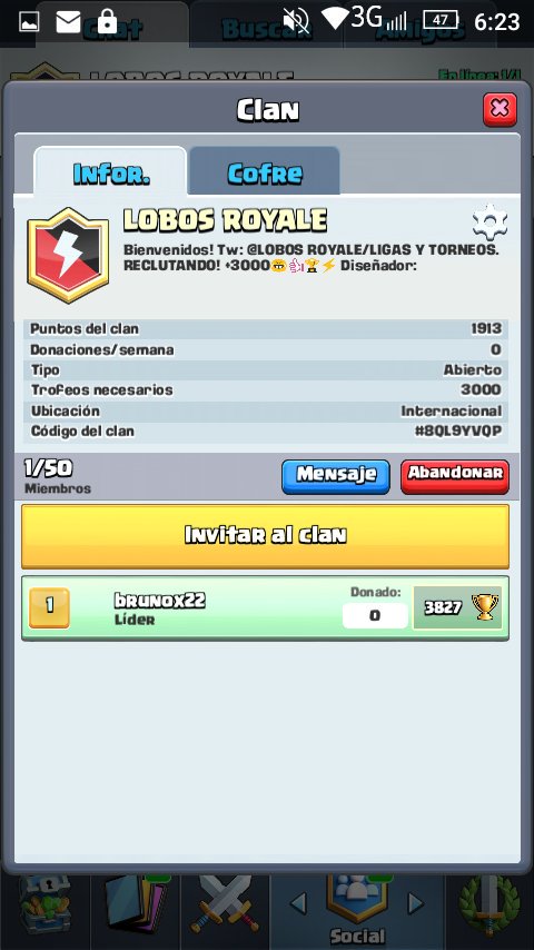 LOBOS_ROYALE's tweet photo. SE BUSCA DISEÑADOR PARA EL CLAN, JUGADORES Y POR ULTIMO: GG :) https://t.co/vKNzcURVve