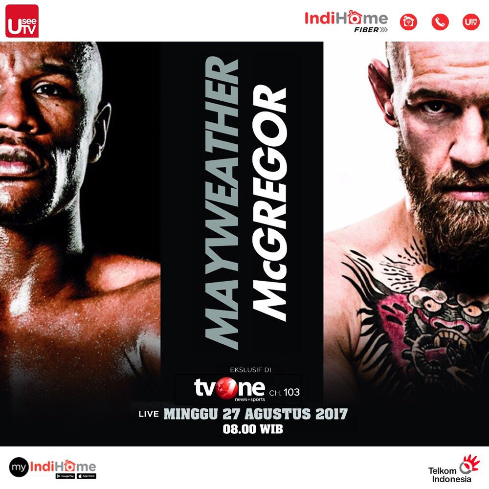 X 上的 IndiHome Interactive TV：「Saksikan LIVE World Boxing Floyd Mayweather Jr