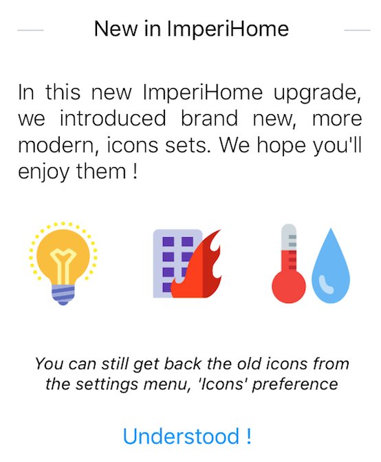 ImperiHome's tweet photo. Enjoy the new Icon Set in @ImperiHome 3.x !
Now on @Google and @Apple stores. https://t.co/PsUwgthu4v