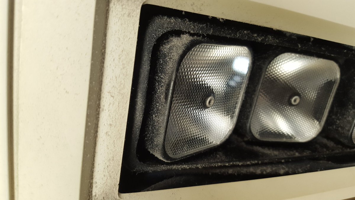 Gaiaines's tweet photo. #mould on #baflight. Really, @britishairways? How not to treat a guest. And time to start inspecting ur aircrafts - or renewing your fleets? https://t.co/ZS4Go338h2