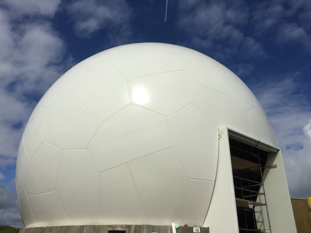 RAFCyberspace's tweet image. Our #CyberCommsSpec UK Air Defence Radar Techs have a new radome at Remote Radar Head Buchan built by our #CommsInfraTech team.
Jun ➣ Aug