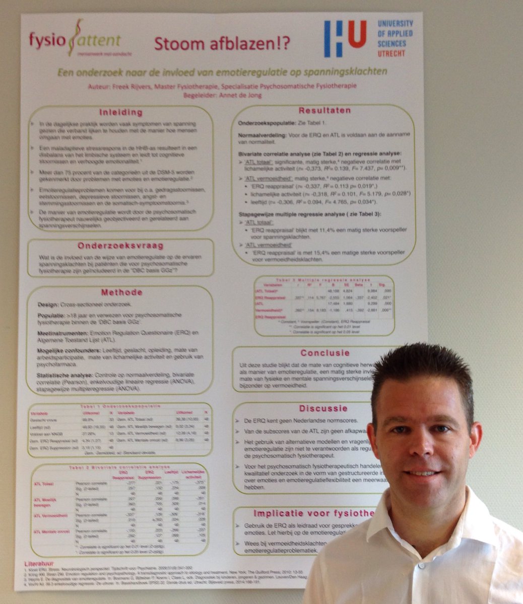 Gisteren mijn master psychosomatische #fysiotherapie (MSc) behaald bij <a href="/HUmasterPSF/">HUmasterPSF</a> #trots