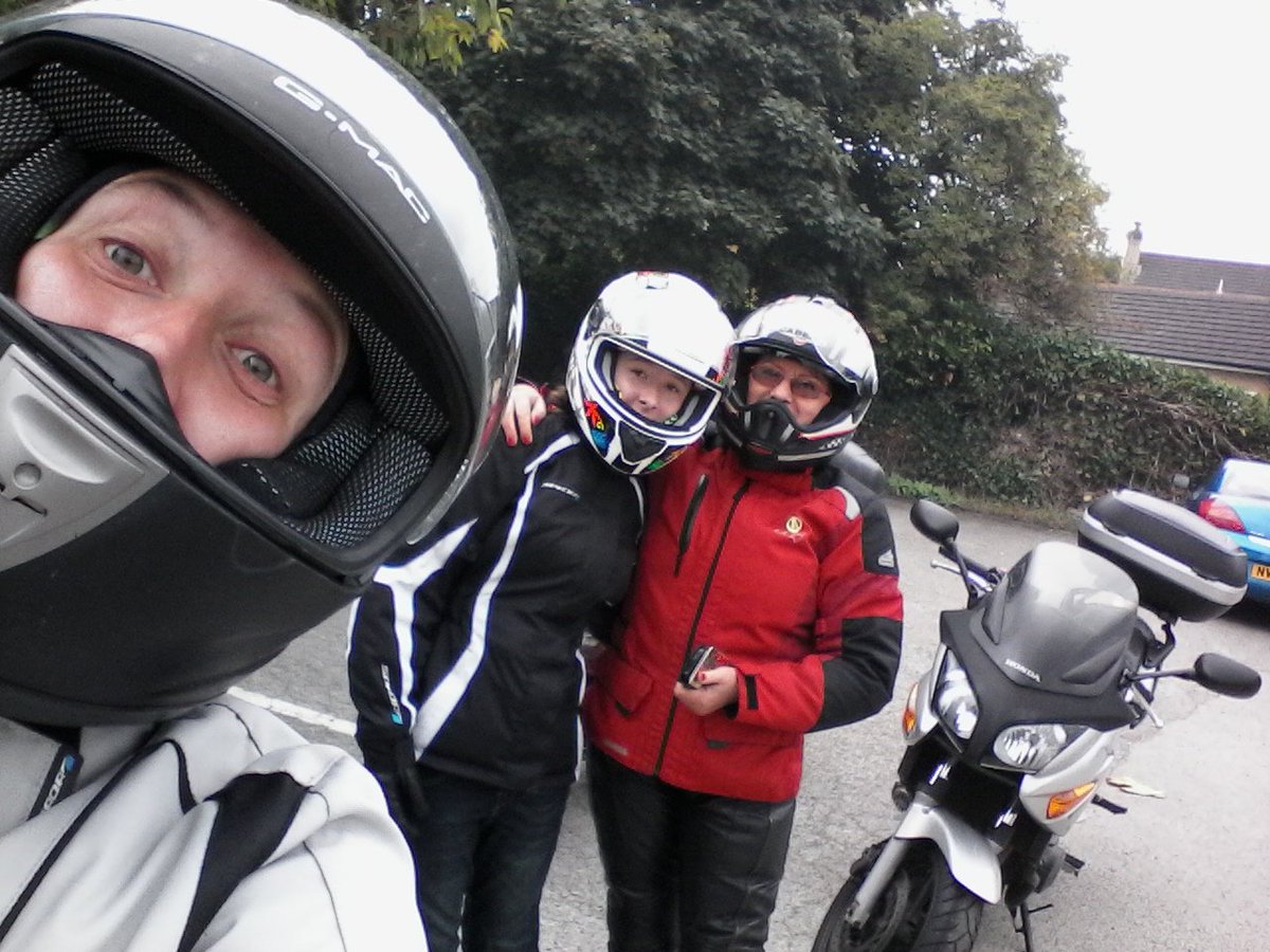 20carla16's tweet photo. Only one way to enjoy summer 😊 three generations of moto chics #vroomvroom https://t.co/6yepg8d7cr