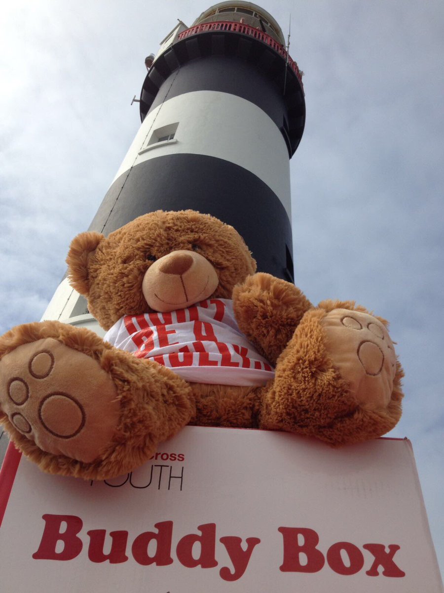 Buddy!! Our teddy is out and about today meeting everyone! Do you know where Buddy might be? #Buddy #Dontbeabullybeabuddy #IRCY