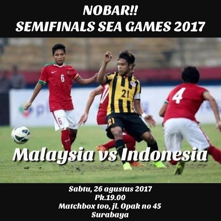 MatchboxToo's tweet image. Ayo dukung timnas Indonesia 
Start pk. 19.00 
@MatchboxToo 
Jl.Opak 45 Surabaya 
No reservation