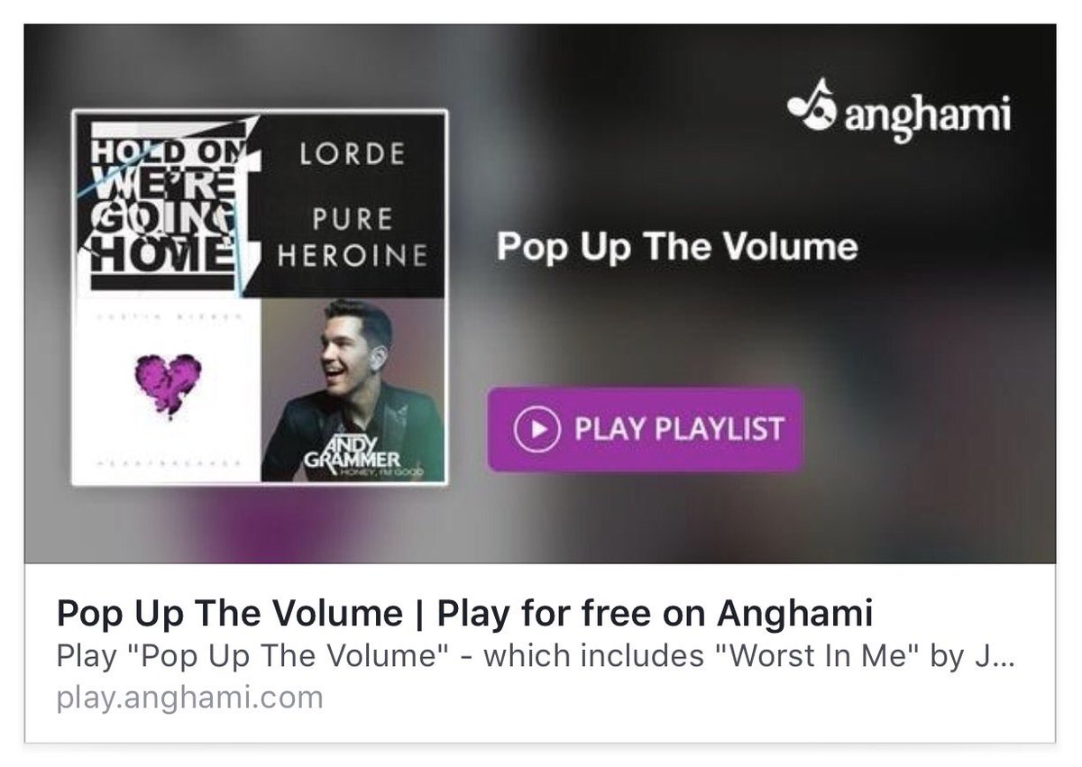 Boxtones's tweet photo. .@Boxtones are on @anghami playlist #PopUpTheVolume with artists such as @wizkhalifa @Drake @lorde & @justinbieber
https://t.co/lyvlBiRZqT https://t.co/AhnUG1YxV9