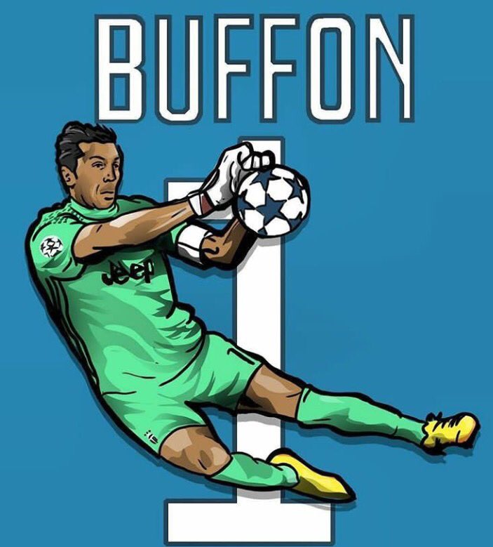 AlviseCagnazzo's tweet photo. The number you wear says who you are. #Buffon1 #Buffon #Juventus https://t.co/IUilyglCk2