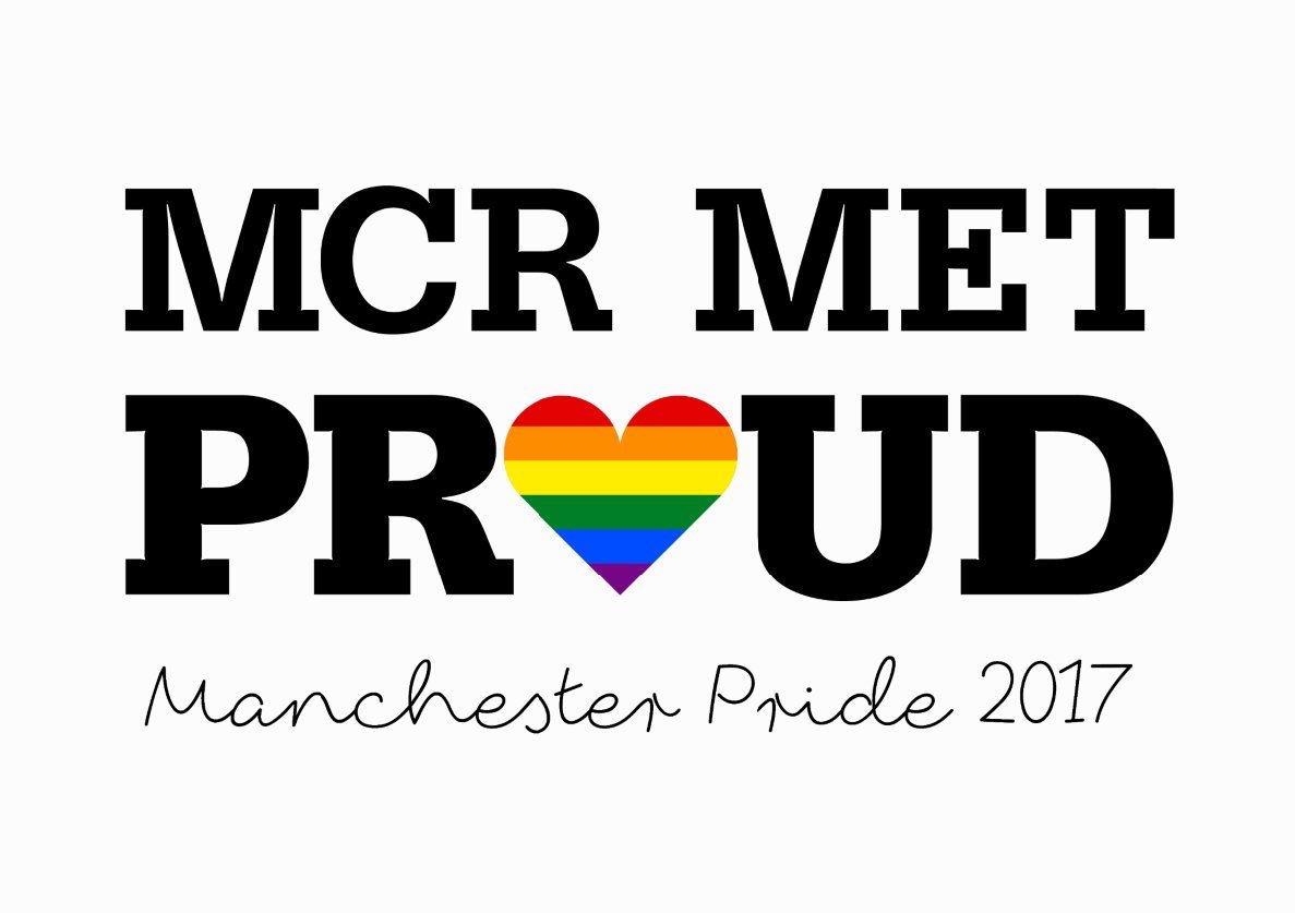 Today is parade day! Wishing everyone a great time 🌈 feeling #McrMetProud