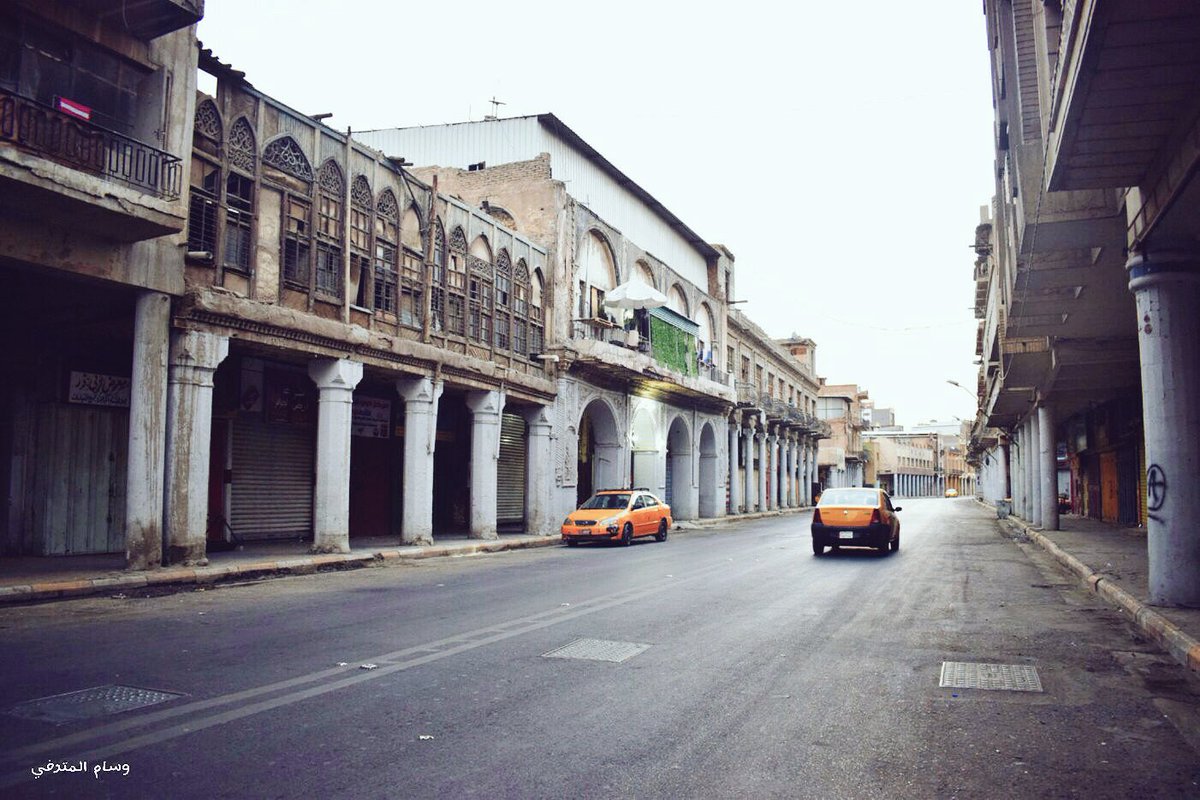 MyIraq's tweet photo. شارع الرشيد، من اقدم واشهر شوارع العاصمة بغداد. ✨

#MyIraq https://t.co/IXOe3nNyIv