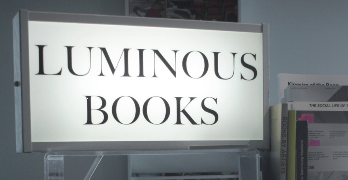 Congrats to <a href="/LUMINOUSBOOKS/">LUMINOUS BOOKS</a> on hitting crowdfunding goal for exciting new space @_the_bower_! 👏🏾 ow.ly/y2oG30eFJKs #art #publishing
