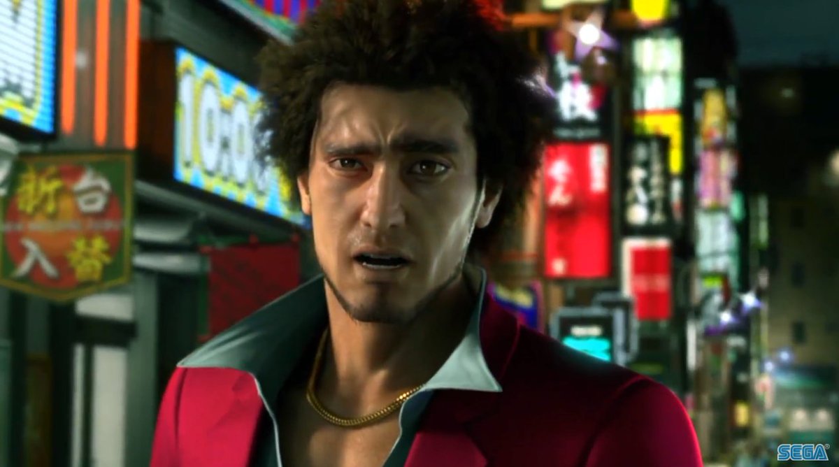 Kiryu saw Ichiban. He reminded him of nishiki, so he took his