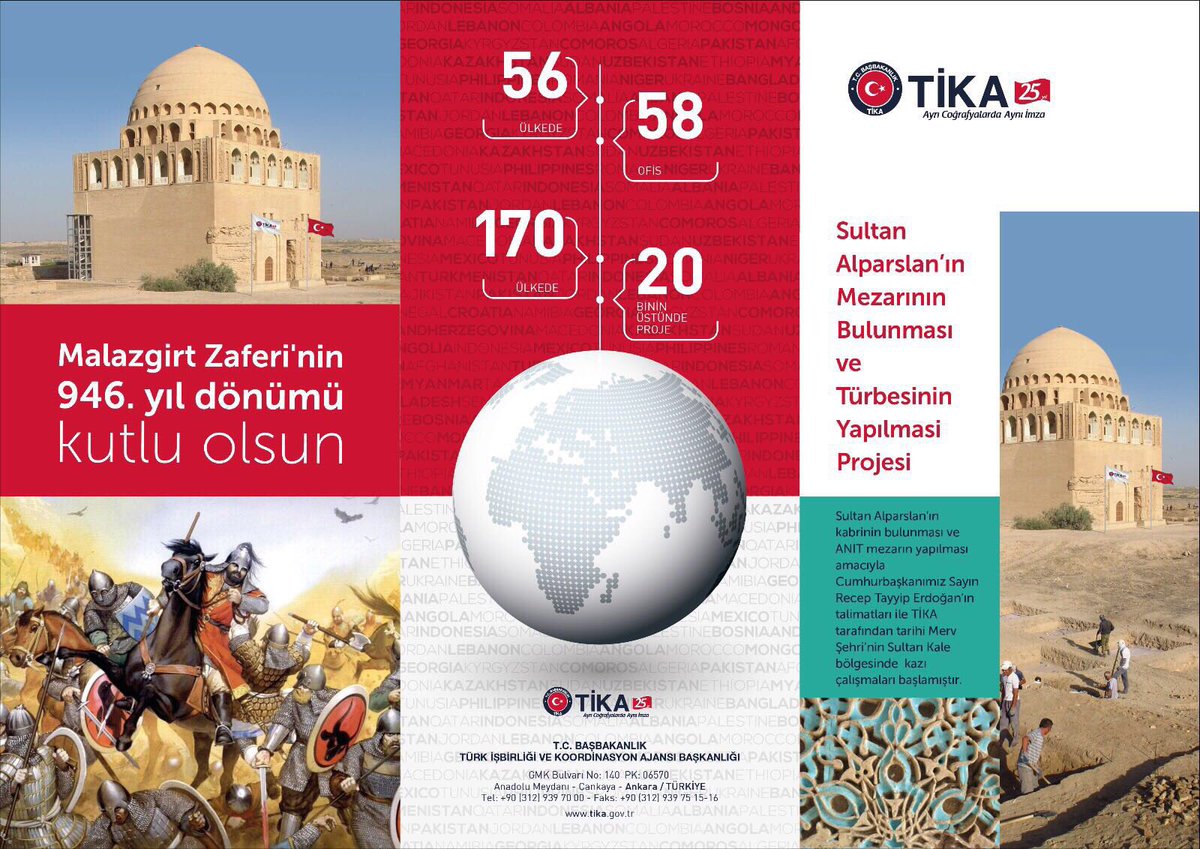 #26Ağustos1071'de Sultan Alparslan öncülüğünde Anadolu’nun kapılarını milletimize açan #MalazgirtZaferi'nin 946. yıldönümü kutlu olsun!