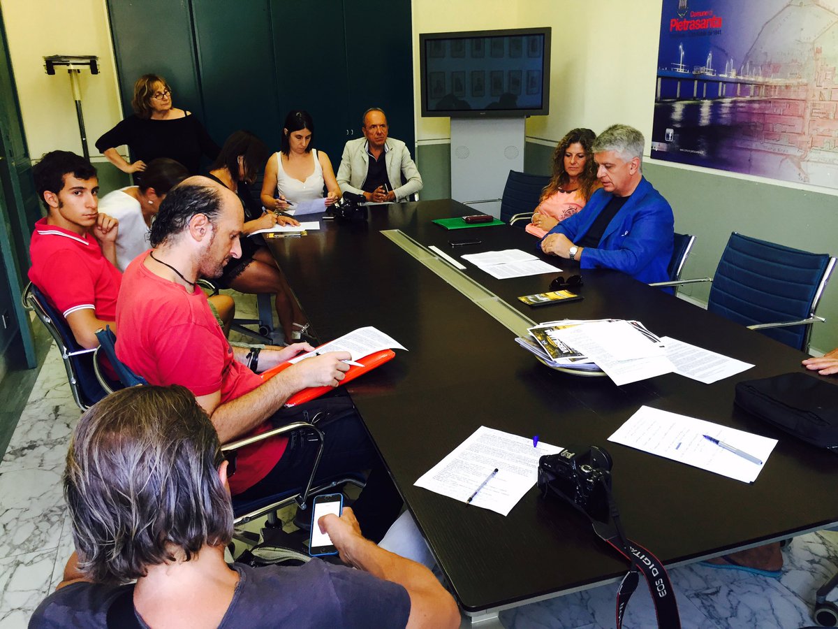 Appena ufficializzata alla stampa #candidatura #Pietrasanta a capitale italiana #cultura 2020