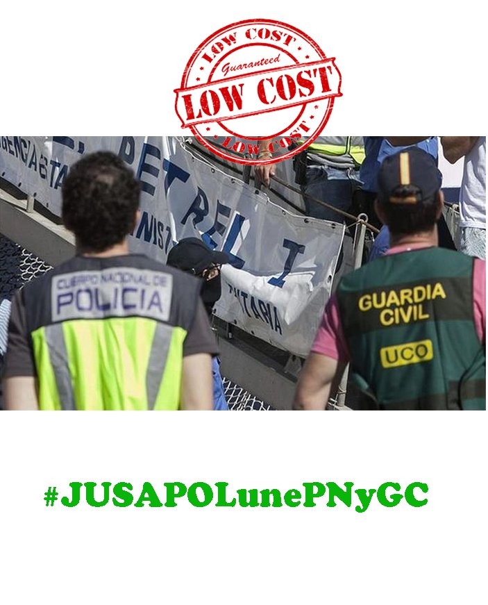 jusapol's tweet photo. #JUSAPOLunePNyGC 
Estamos cansados d promesas incumplidas.
@SandraGolpeA3TV
@susannagriso
@Nacho_Abad
@Alfonso_Egea https://t.co/ZYQqbD8P3n