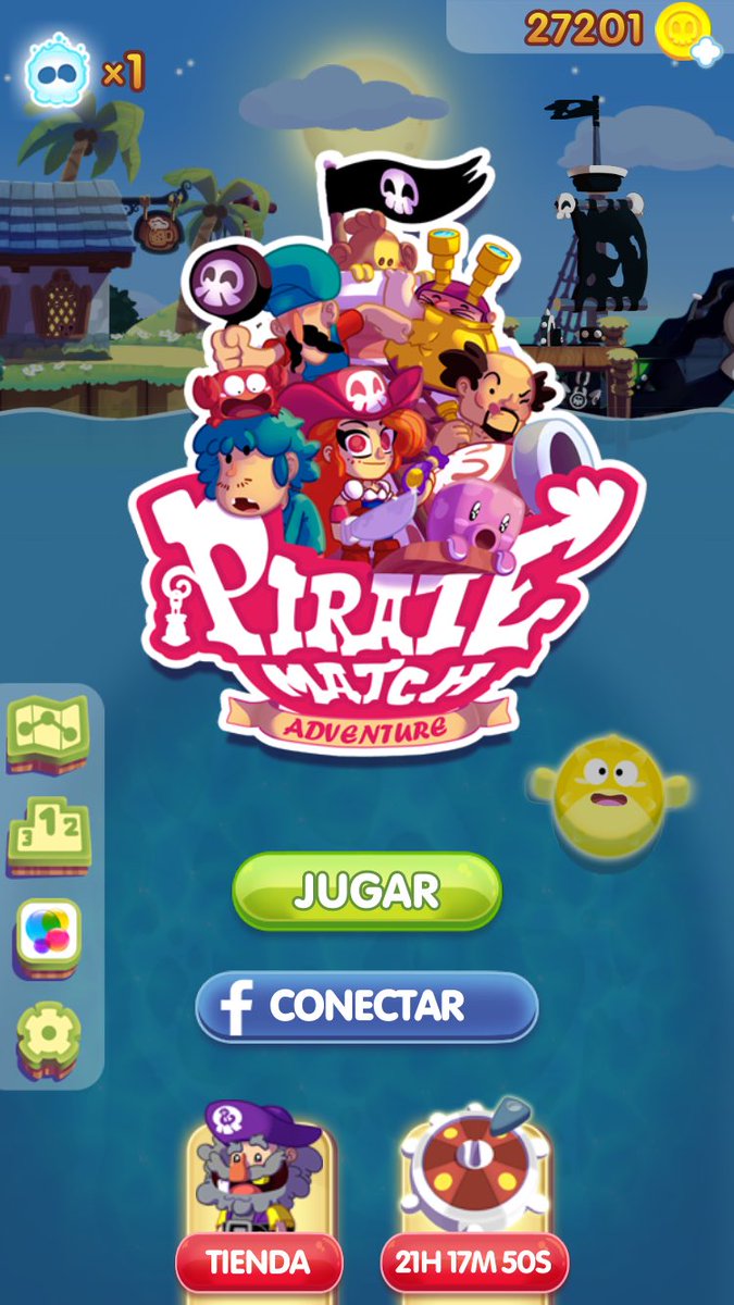PirateMatch's tweet photo. New version!! #screenshotsaturday 👏🕺 https://t.co/yKDcL0ma0Q 🕺Available🌎🆓 for iOS or Android! #indiedev #gamedev #unity3d #madewithunity https://t.co/W1vnWw0xBj