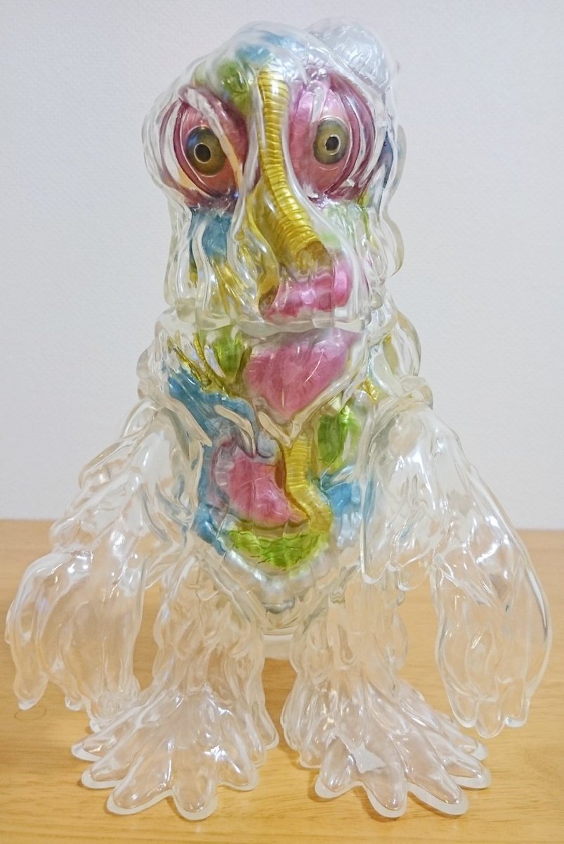 メディコムトイ 限定 ゴジラ ヘドラ 解剖図解 ヘドラ ソフビ GODZILLA