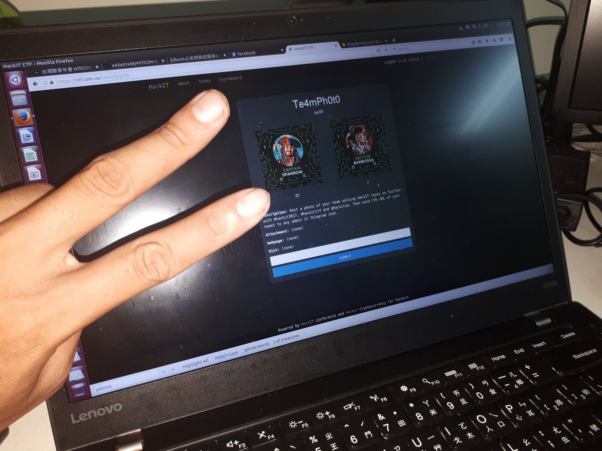 LatticeChang's tweet photo. #hackit2017 #hackitctf @hackitua https://t.co/lP6aocr1kg