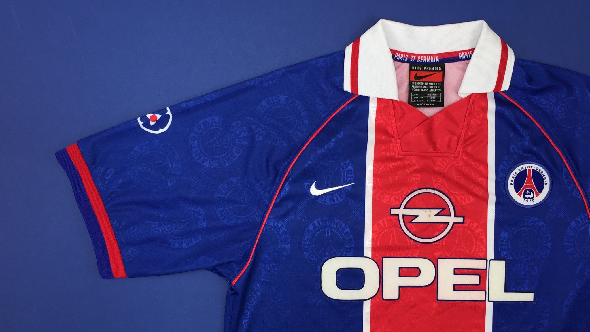 90s パリ・サンジェルマン ゲームシャツ デッドストック 90s NIKE ナイキ PSG パリ・サンジェルマン