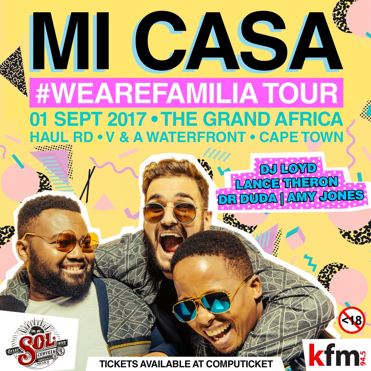 It's a special day. It's celebration. It's a party! Cape Town join us 🙌🏼 Get your ticket here &gt;&gt; bit.ly/FamiliaLaunchC… #WeAreFamilia
