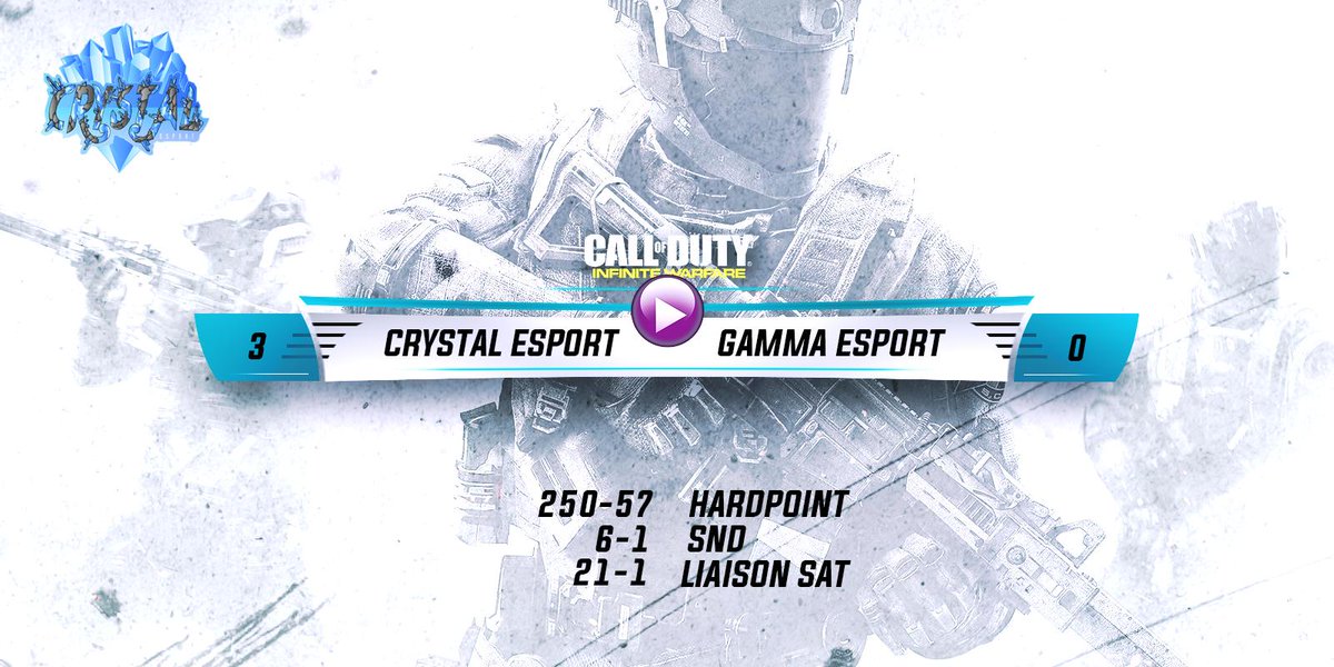 CrystalEsportFR's tweet photo. [ #SFCOLive ]

Nous remportons le deuxième match 3-0 contre Gamma Esport !!

#CrystalFight 👊💪 https://t.co/suvNfti16i