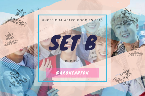AROHEARTPH's tweet photo. ⭐️ SET B ⭐️
PHP 350
12 Photocards + 1 Banner + 2 Posters
#ReadyGetSETGo https://t.co/hGvaa5ILhY