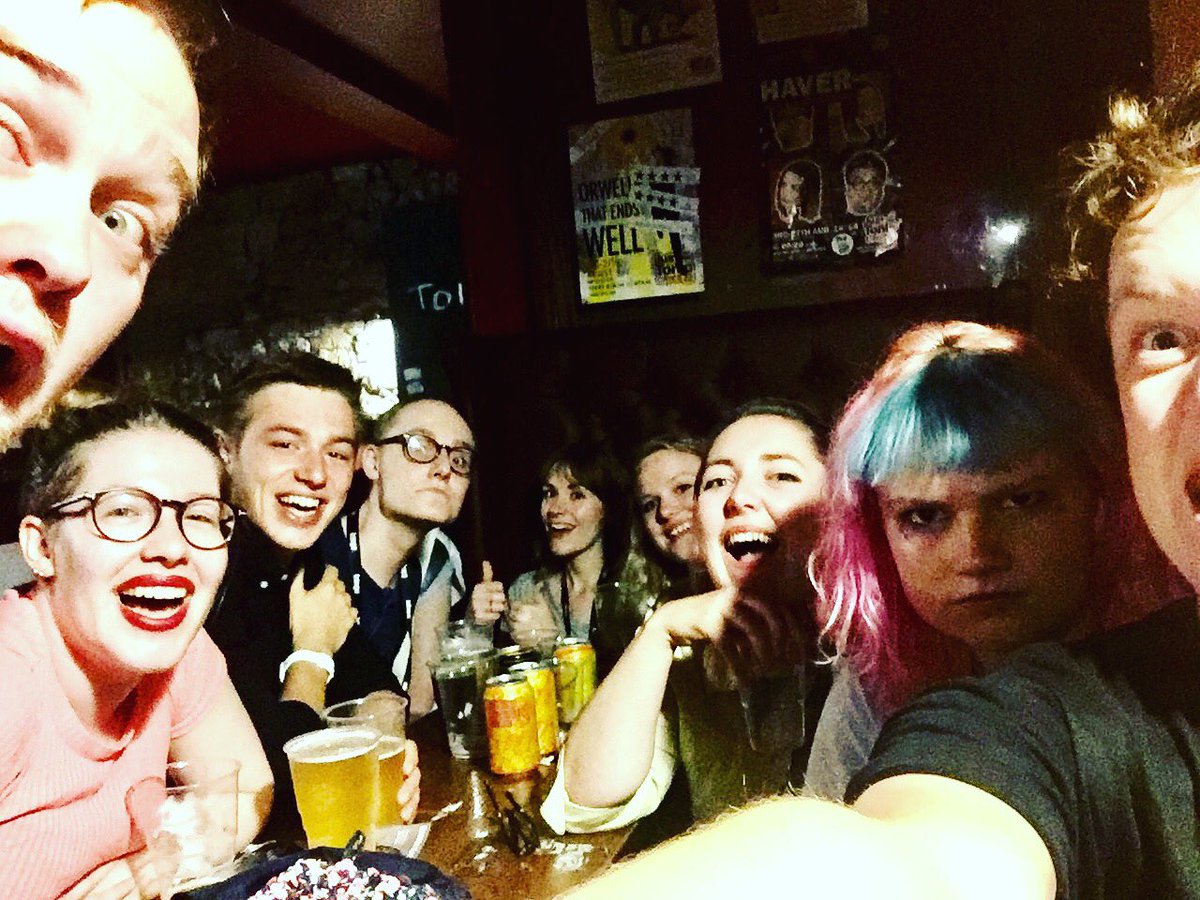 galpalscomedy's tweet photo. Sketchy ladies night v. rapidly became sketchy boys night. Typical. https://t.co/PsVIBXzUpY