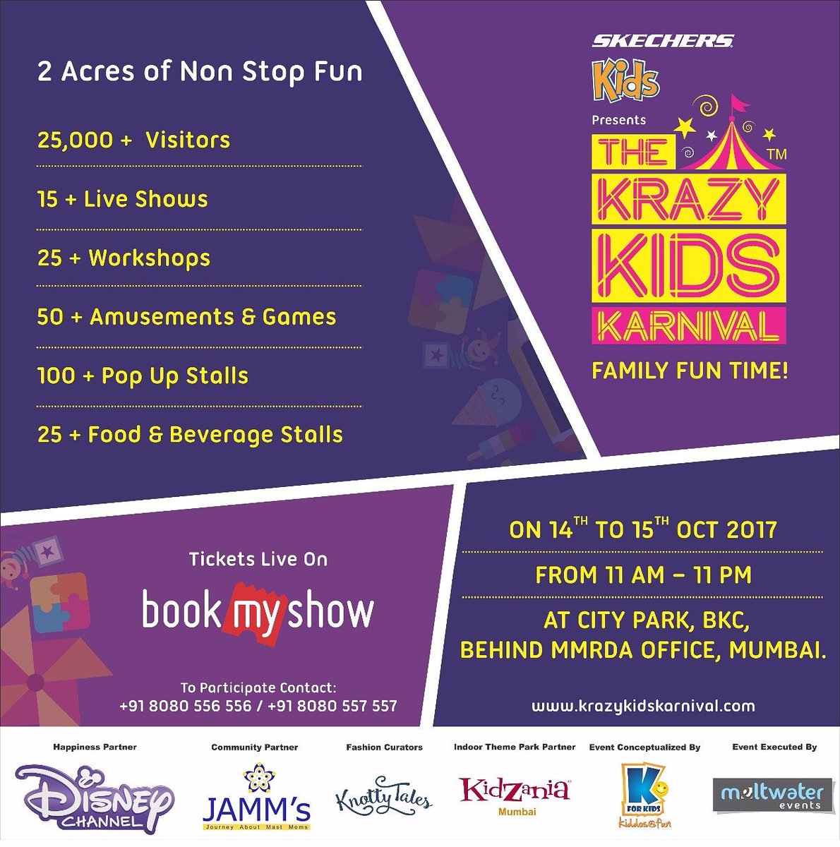 KNOTTYTALES_KT's tweet photo. Knottytales is curating fashion for the cutest carnival in town - The Krazy Kids Carnival
Happening - 14th &amp; 15th October, City Park, BKC https://t.co/iykbR8QFyD