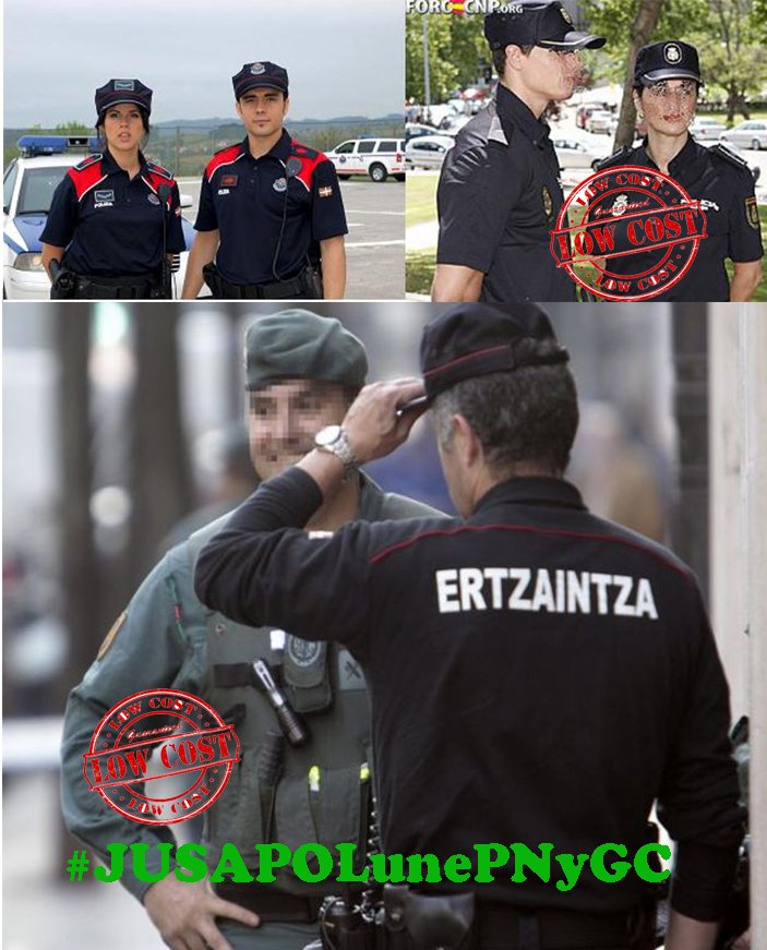 jusapol's tweet photo. #JUSAPOLunePNyGC TODOS son POLICIAS, pero a la GC y PN no se les reconoce salarialmente como tal. @chanihenares @pacomarhuenda
@larazon_es https://t.co/7cOaWoIq3k
