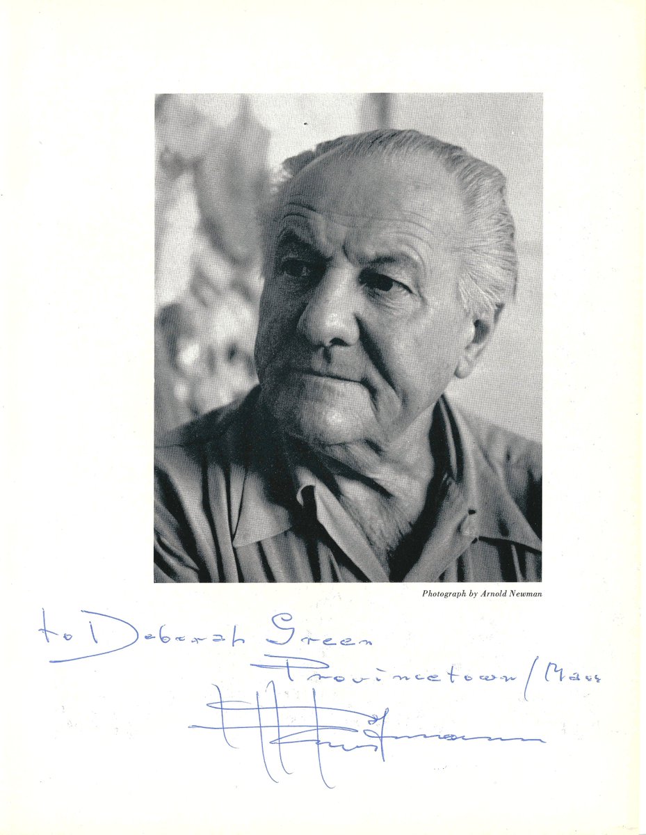 LawBris's tweet photo. Present for Ronald Malcolm Lambert on his 90th birthday... Original 1957 signed autograph by his teacher Hans Hofmann @hanshofmann_art #47RL https://t.co/yjxFnTBso8