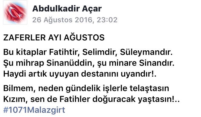 Abdulkadir AÇAR (@abdulkadiracar) on Twitter photo 