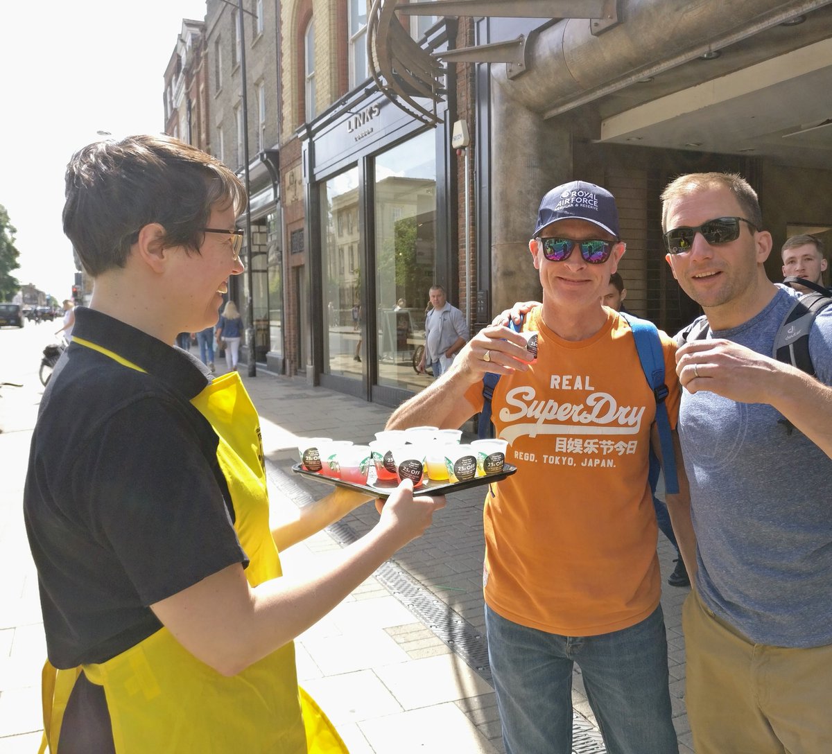 StarbucksGA's tweet photo. Always sampling! It's still the perfect weather for a Teavana Shaken Iced Tea! #partnercraft https://t.co/2FCOr4CczA