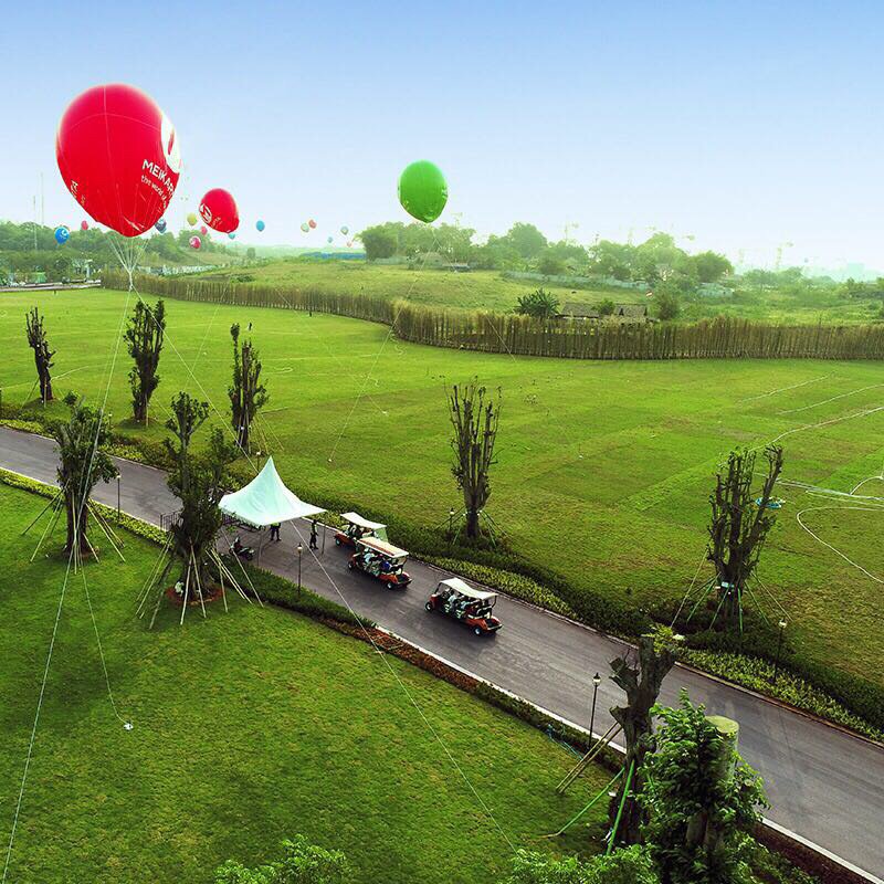 Serius ini tuh di Cikarang? Bukannya panas gersang gitu disana? Tapi ada Central Park macem gini di #Meikarta? Penasaran!! 😱 @themeikarta