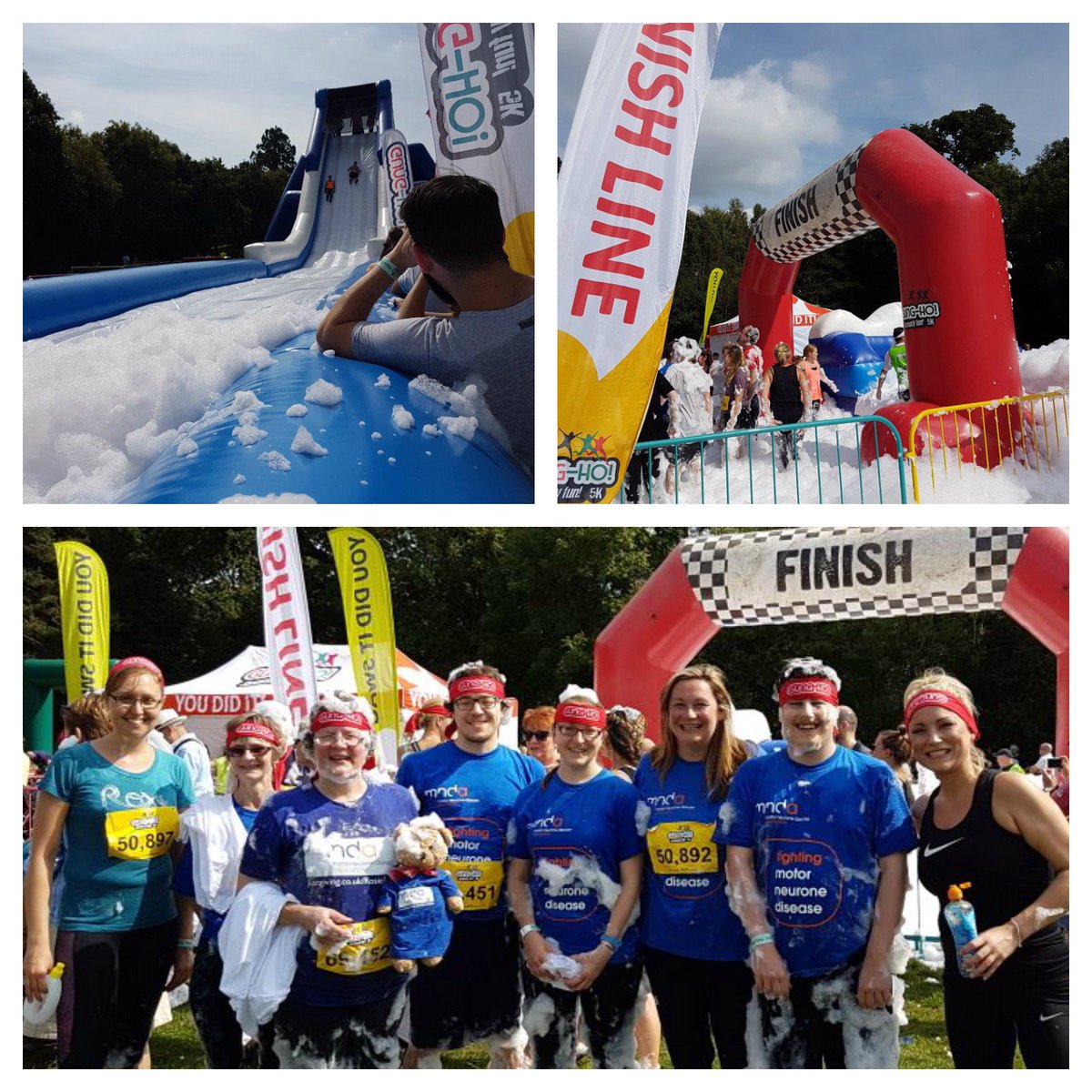 We did it! #teamRosieBear #teamMND completed the <a href="/begungho/">Gung-Ho!</a> course at <a href="/UptonCPark/">uptoncountrypark</a> for <a href="/mndassoc/">MND Association</a> . Great fun! justgiving.com/RosieBear