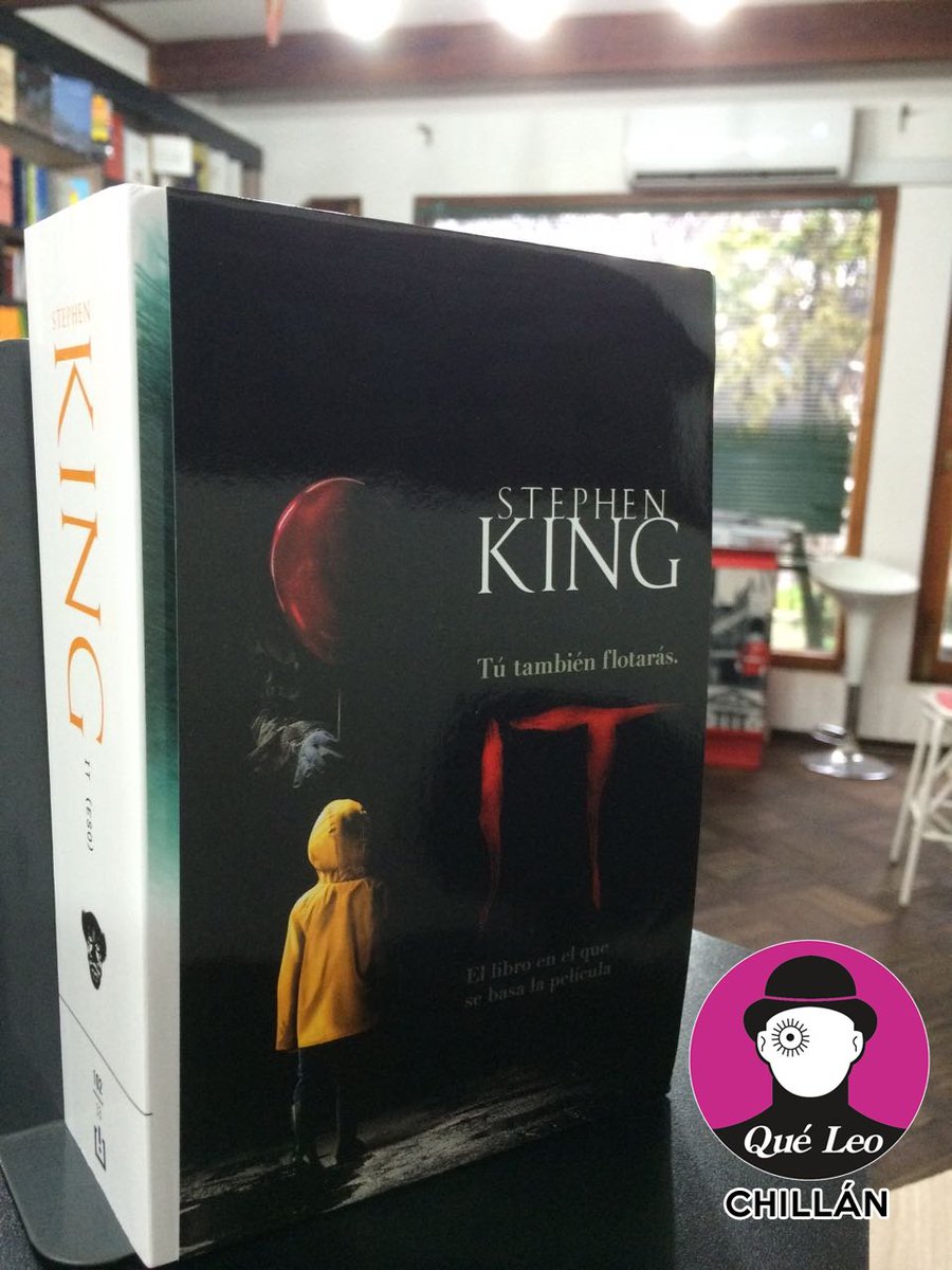 It, de Stephen King, disponible en Qué Leo Chillán. 📗😱🎈