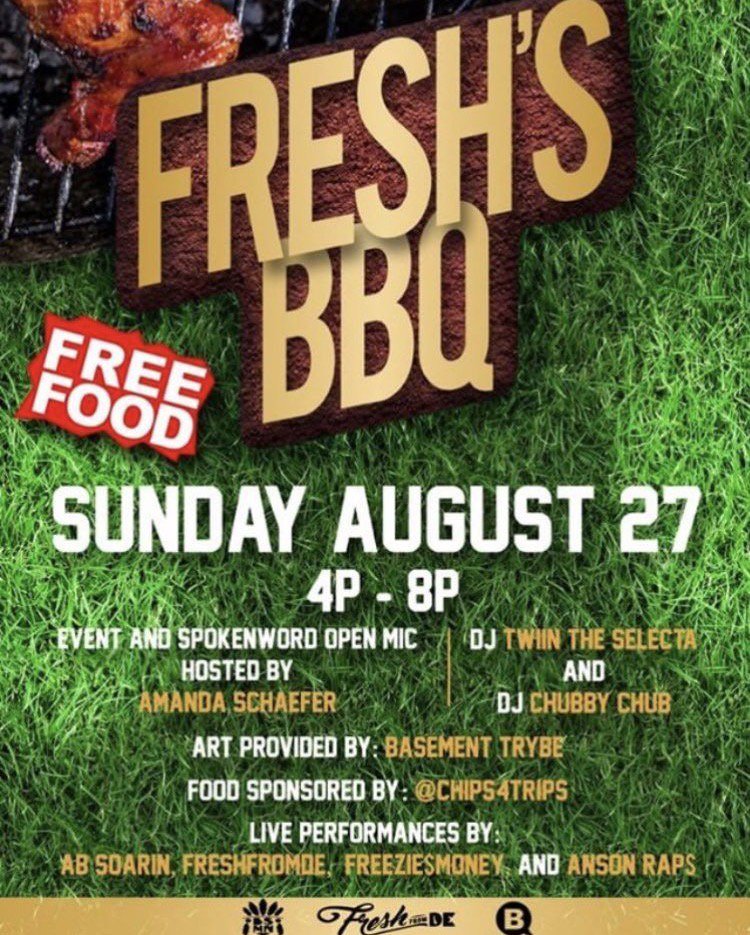 smdselfmade's tweet photo. Catch Self Made Designs Street team at Fresh's BBQ tomorrow! August 28th 4-8 PM |DJ Twiin the Selecta &amp; Chubby Chub at 20 Hudson St. Allston https://t.co/pxsvL7wH0z