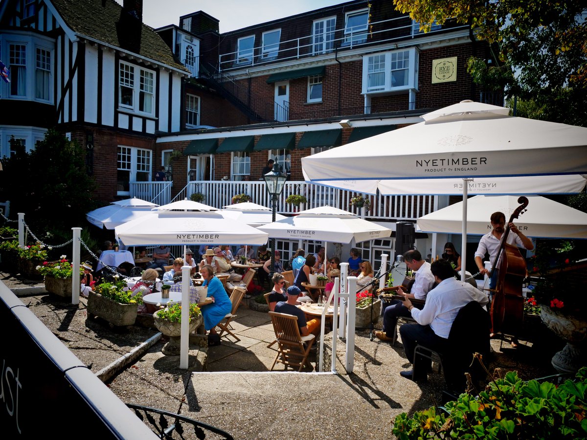 The first afternoon of  #RyeJazz on the #Nyetimber Terrace was a huge success with all tickets selling out.  Book at ryejazz.com