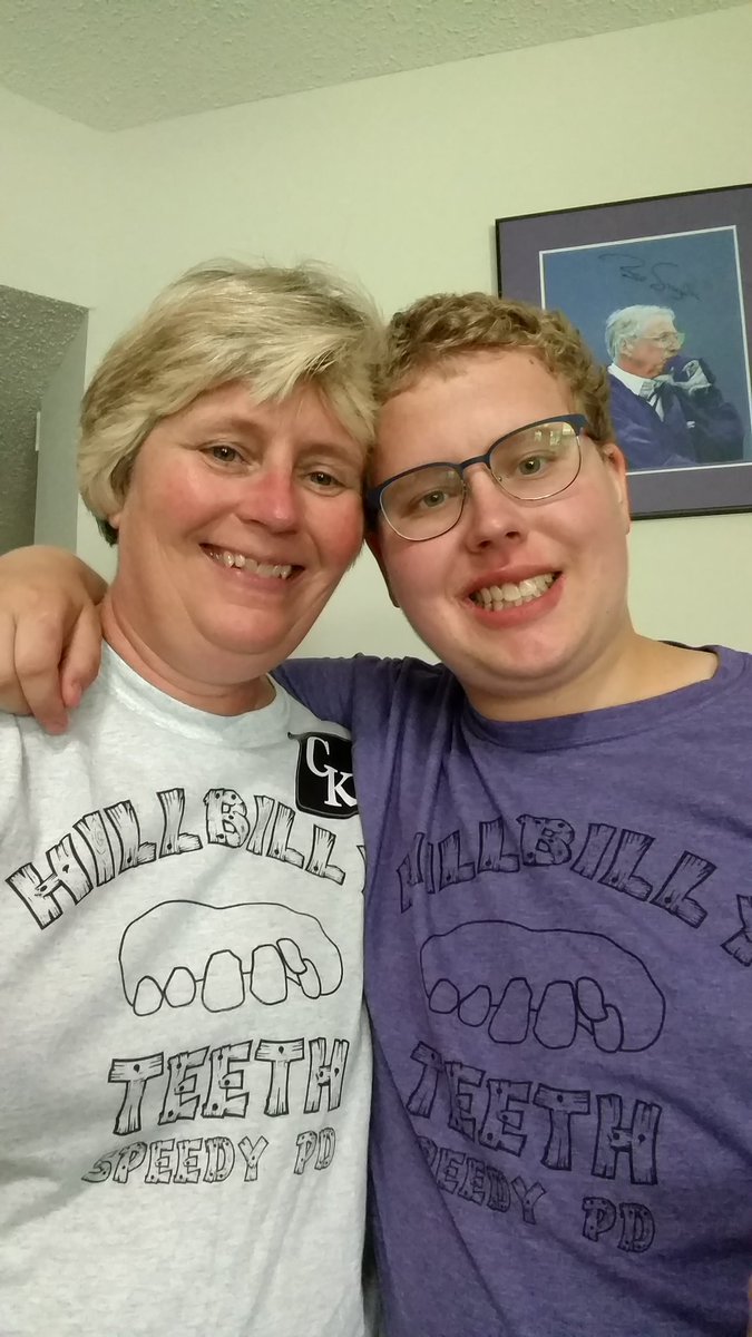 Bork1965's tweet photo. We love our Hillbilly Teeth shirts from @ThreadTees . #speedyPD https://t.co/5Uk6vB64xc