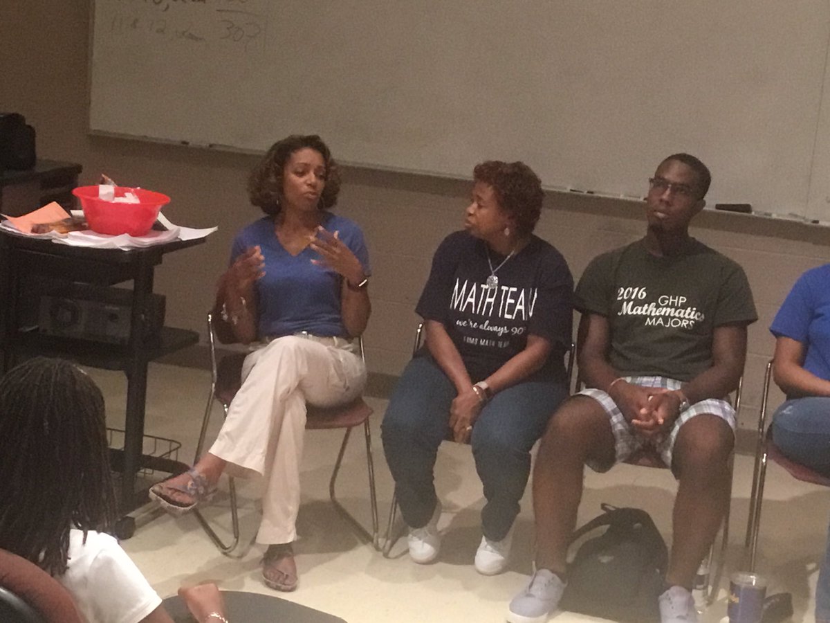EagleStem's tweet photo. Great math conversation happening here @Morehouse #MorehouseMathBootCampCompetition #EagleSTEM #fcboeSTEAM @FRMSEagles https://t.co/gPim24t2aV