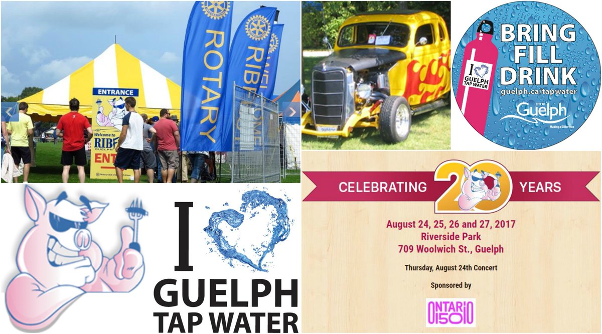 cityofguelph's tweet photo. .@RibfestGuelph is in full swing! The Water Wagon is here to quench your thirst as you feast &amp; dance. Come say hi! #Guelph https://t.co/elmcbcQBbJ