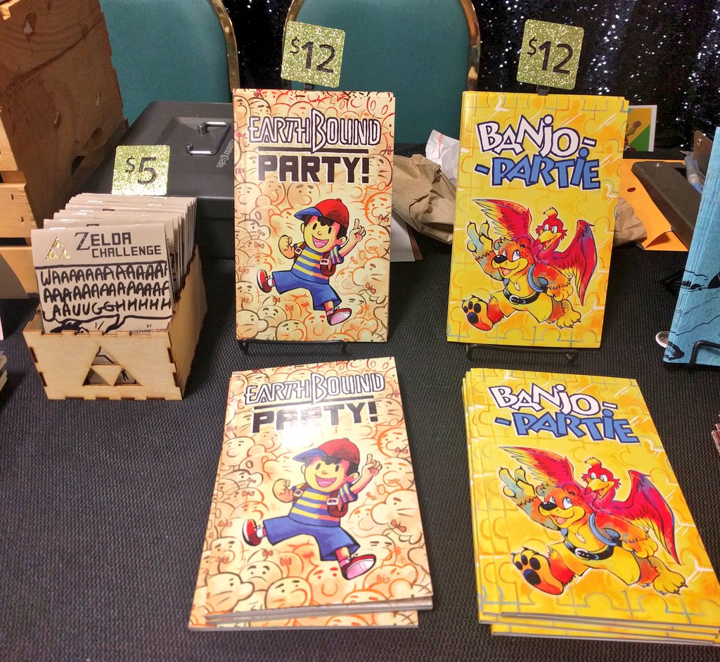 BlankPartyBooks's tweet photo. Come visit @stephanieZUPPO at @VTComicCon and get some fanzines!! Table L66~ #vtcomiccon https://t.co/sjQW7cxXFx
