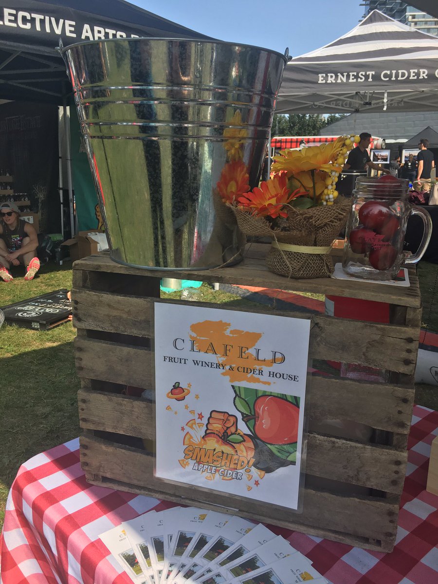 Known for their apple ciders and cider-wine blends, <a href="/clafeldcider/">Clafeld Fruit Winery</a> is serving up their Smashed Cider and their Raspberry fruit blend