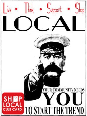 LoyaltyHubApp's tweet photo. Think local first + Buy local when you can = Being a local #ShopLocal https://t.co/e74nVx0p4f