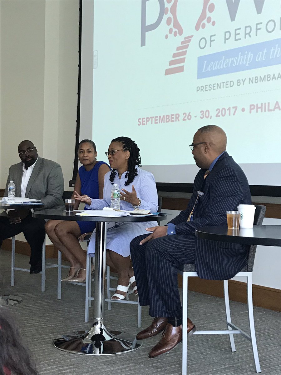 LFernandezPHL's tweet photo. Inspiring conversation about #inclusive #leadership and reverse #mentorship @NBMBAAPHILLY https://t.co/1HN9KRzt7k