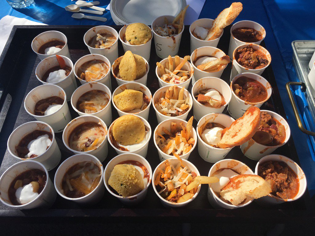 DMGSchool's tweet photo. @DMGSchool Okotoks Chilifest is set to begin!  Looks like some tough decisions ahead for our judges! https://t.co/lT1ryUtw78