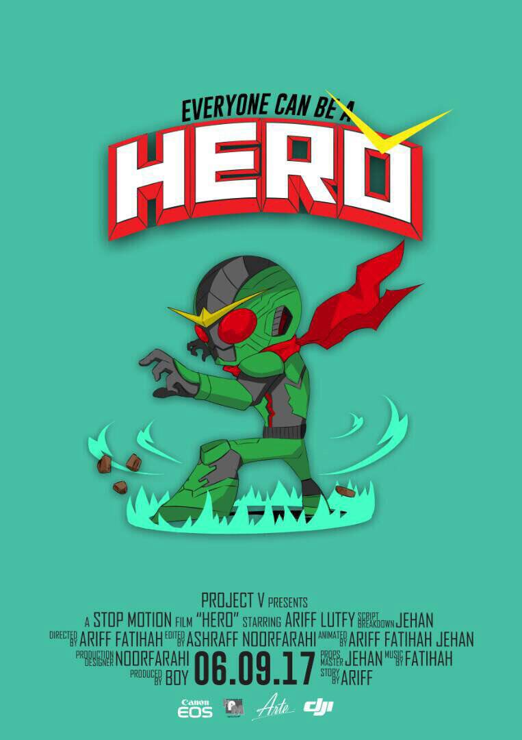 ClubClickers's tweet photo. @runkpm [Stop Motion film] Hero “Everyone can be a HERO” by Project V https://t.co/XpwU0rwtVr